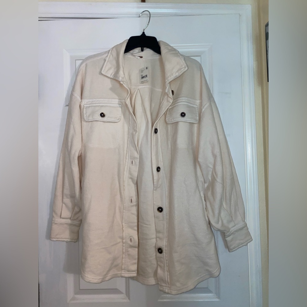 Free People Ruby Jacket in Champagne Dreams size XS